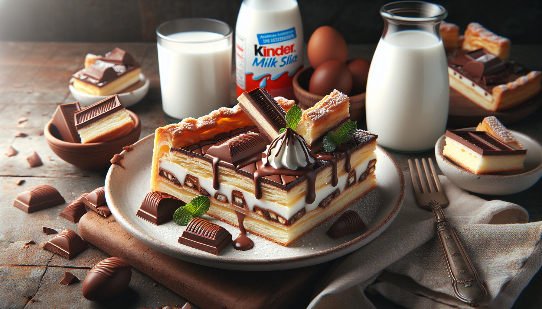 kinder fetta al latte